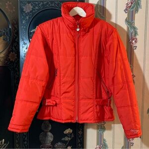 Obermeyer Winter Coat, Red Ski Jacket